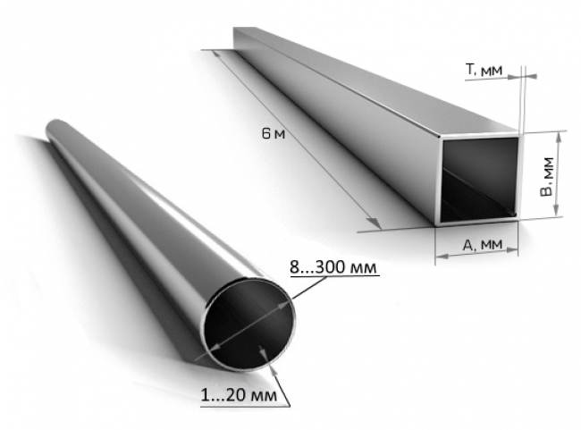 ТРУБА Н/Ж 321 3,5 * 45